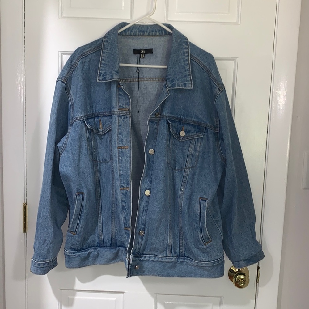 Oversized Missguided Denim Jean Jacket